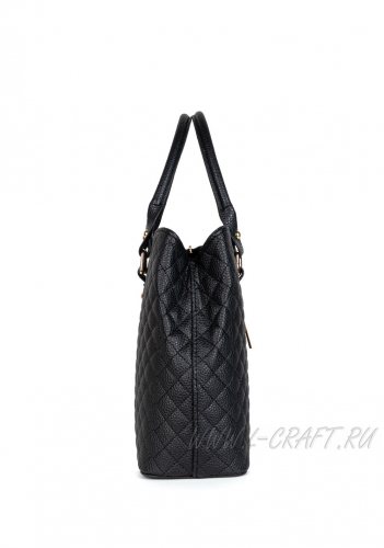 Модель №1418 | кожзам | стежка | черный | Р908-1с4 | 29808