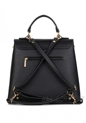 Модель №1478 | кожзам | гладкий | черный | Р847-1 | 30026