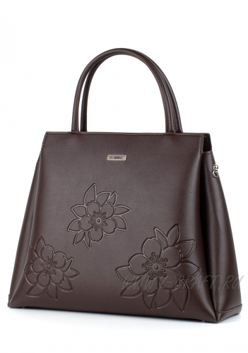 Модель №1451 | кожзам | гладкий тиснение | коричневый | Р848-2 | 30008