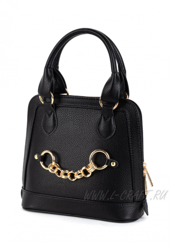 Модель №1481 | кожзам | гладкий | черный | Р820-1 | 30019