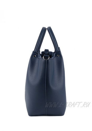Модель №1428 | кожзам | гладкий | синий | Р848-16 | 27959