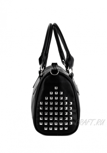 Модель №857 | кожзам | гладкий | черный | Р820-1 | 23300