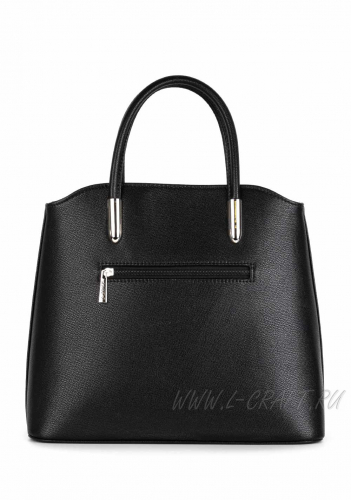 Модель №1305 | кожзам | гладкий | черный | Р831-1 | 30116