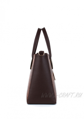 Модель №1427 | кожзам | крокодил | коричневый | Р856-2 | 30131