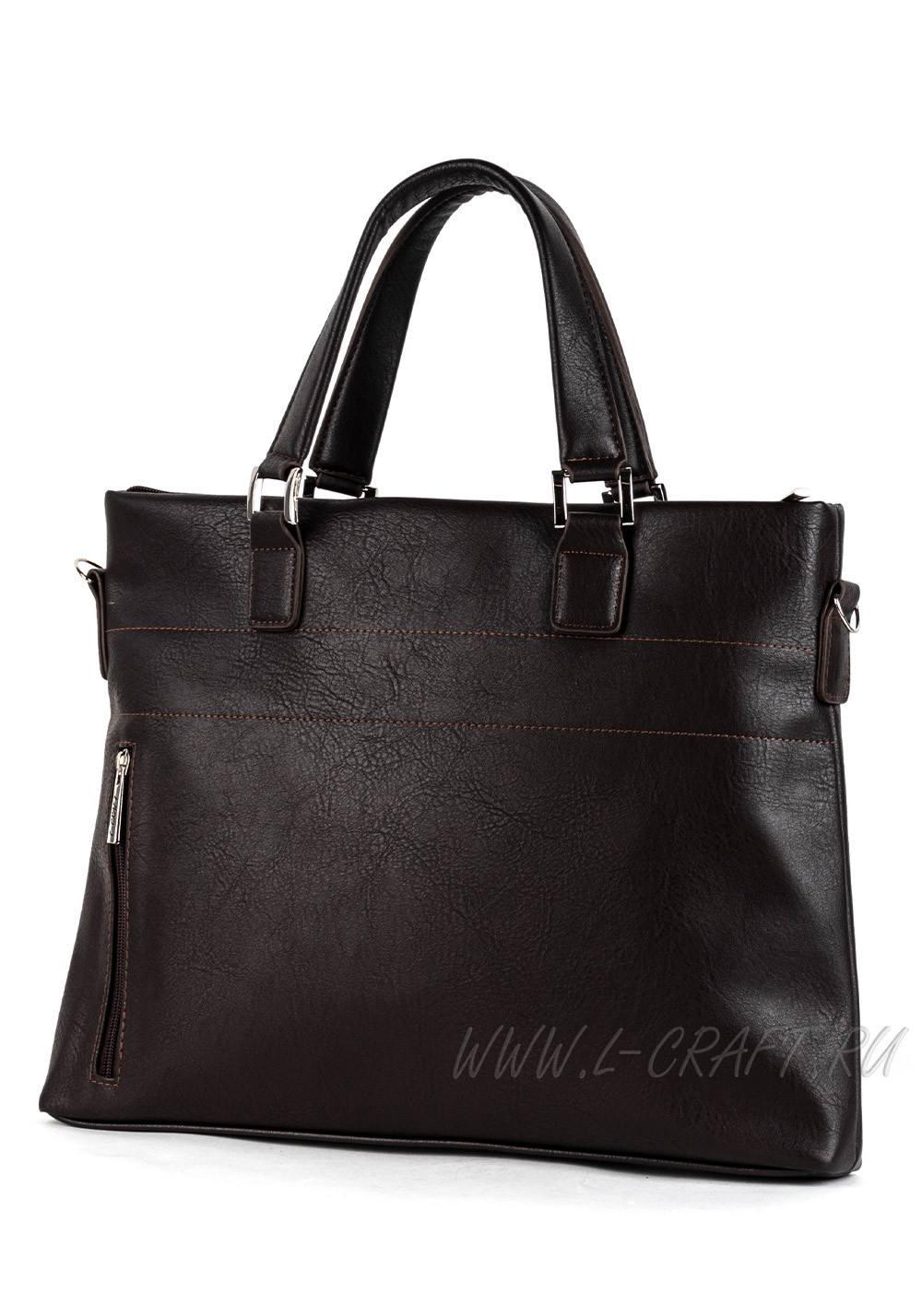 Модель №1385 | кожзам | гладкий | коричневый | Р723-2 | 30096