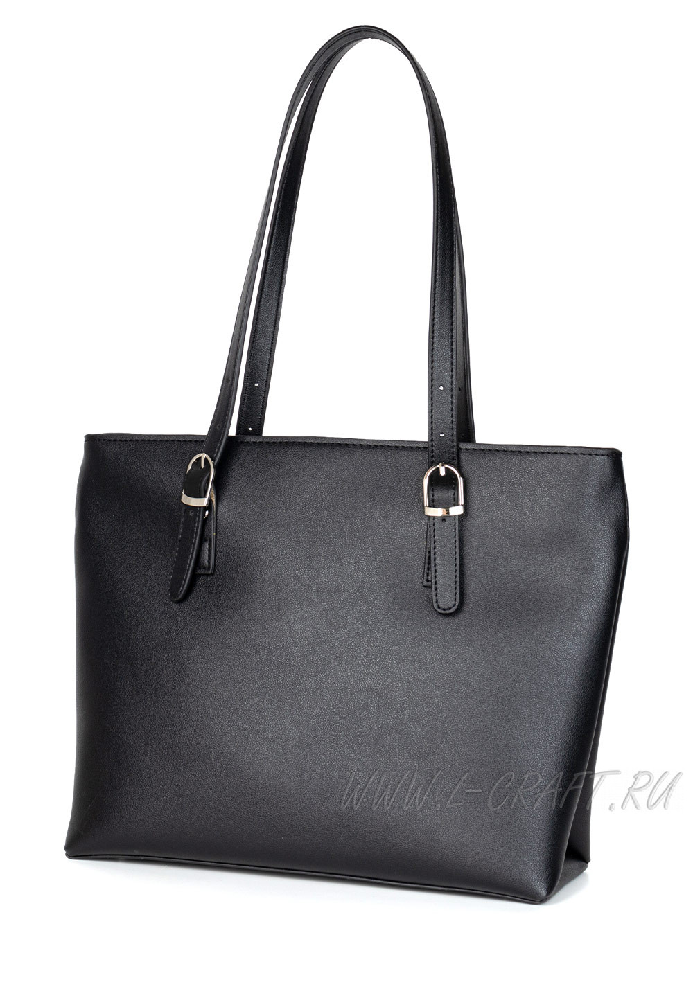 Модель №1477 | кожзам | гладкий | черный | Р848-1 | 29896