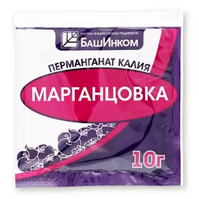 Перманганат калия (марганцовка) пор. 10 гр.