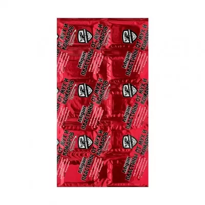 Пластины от комаров и мух Migan, 10 штук