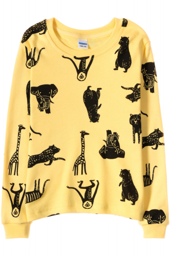 Пижама для мальчика Zoo mustard