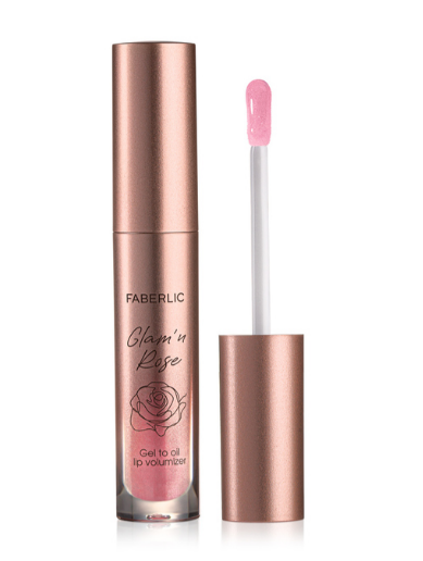 АКЦИЯ 177р 400р Гибридное гель-масло для губ Glam'n Rose