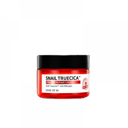 Some By Mi Snail Truecica Miracle Repair Cream - Восстанавливающий крем с муцином чёрной улитки 60г