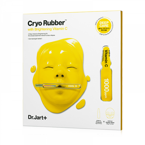 Dr.Jart+ Cryo Rubber with Brightening Vitamin C - Моделирующая альгинатная маска для осветления кожи лица 4г / 40г