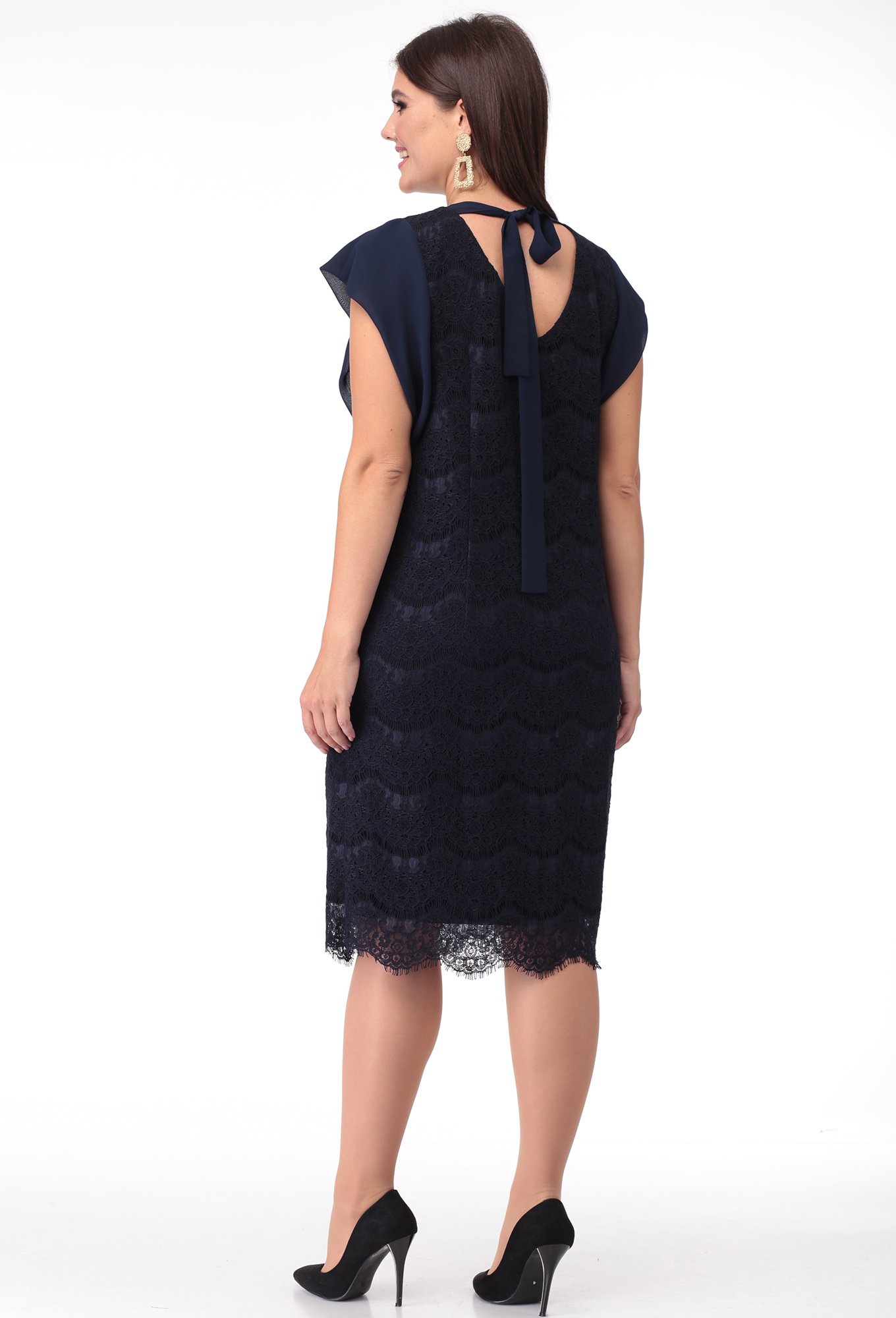 ст. цена1999руб.! Платье Anastasia Mak 748 синий