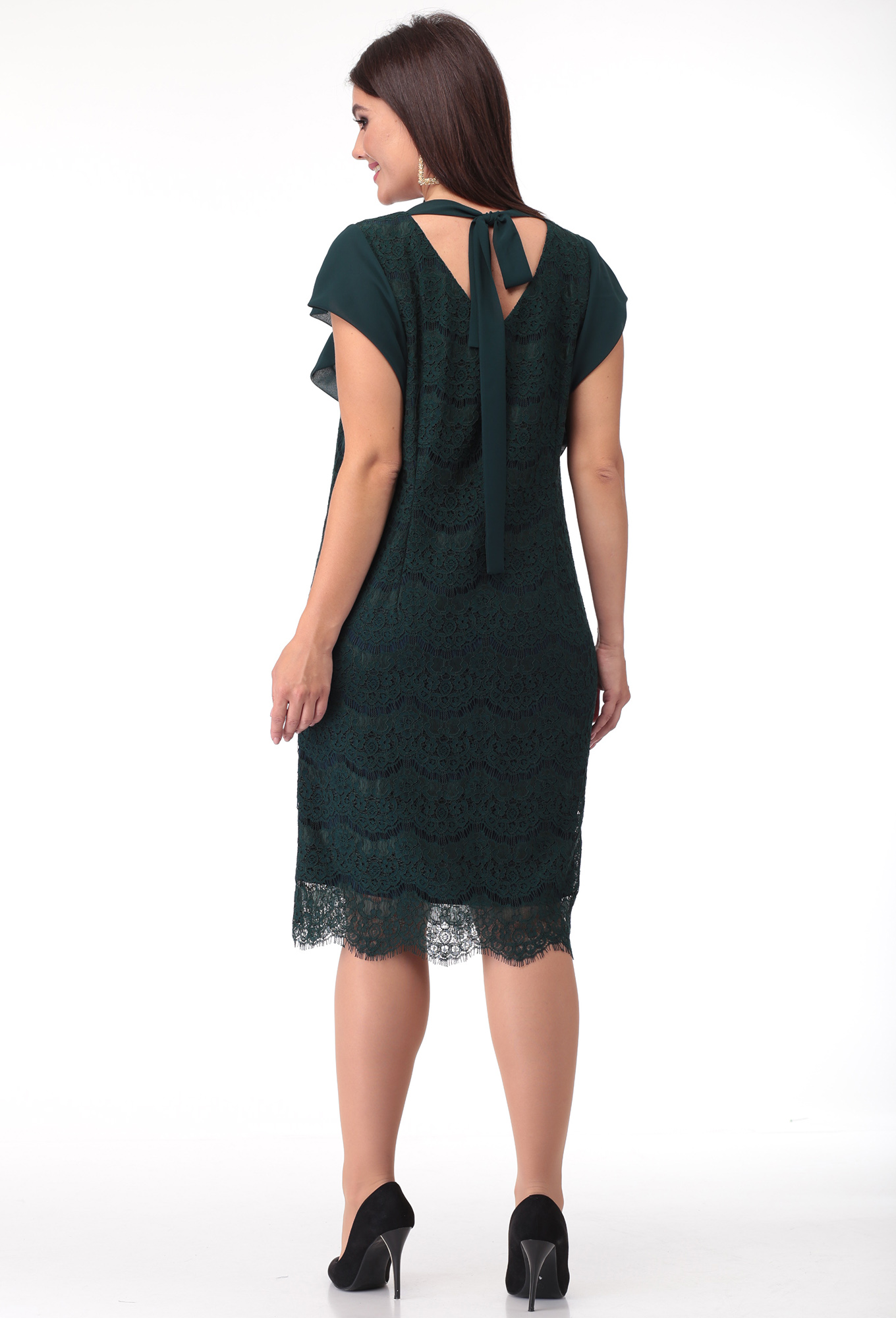 ст. цена1999руб.! Платье Anastasia Mak 748 зеленый