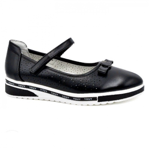 Туфли для девочек B-9498-A, черный