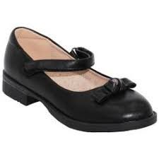 Туфли для девочек C13604, черный