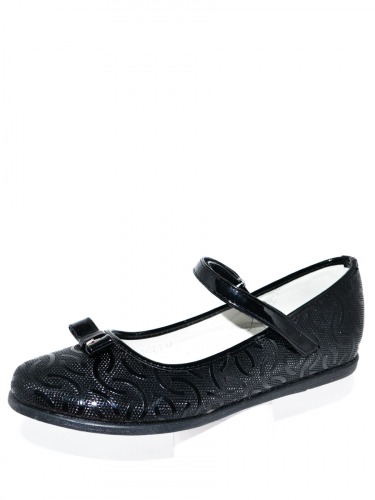 Туфли для девочек B-1432-B, черный