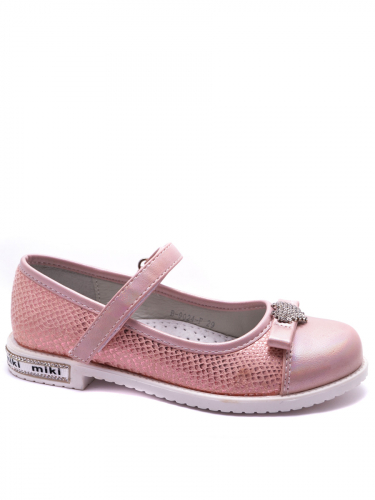 Туфли для девочек B-9024-F, розовый