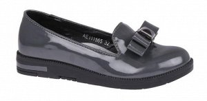 Туфли для девочек AE111565, серый