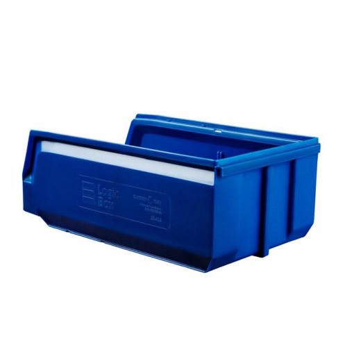 Ящик полимерный многооборотный, 22.414, 40х22,5х15см, синий