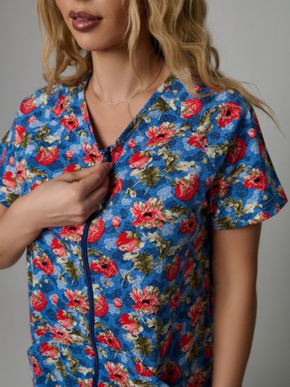 Халат, Глория трикотаж, W1-437-1 оптом