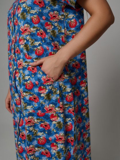 Халат, Глория трикотаж, W1-437-1 оптом