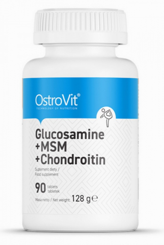 OstroVit Glukozamina + MSM + Chondroityna 90 tab - ГЛЮКОЗАМИН-МСМ-ХОНДРОИТИН