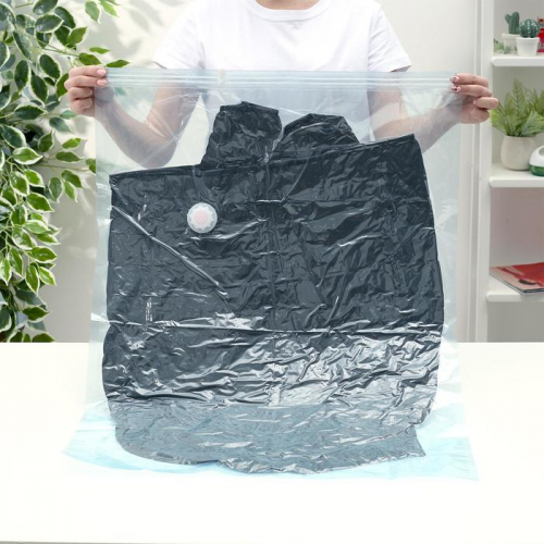 Вакуумный пакет для хранения одежды «Морской бриз», 60×80 см, ароматизированный