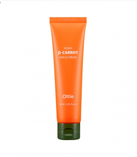 Укрепляющий крем на основе органической моркови Ottie Vegan Beta-Carrot Shield Cream (60 мл)