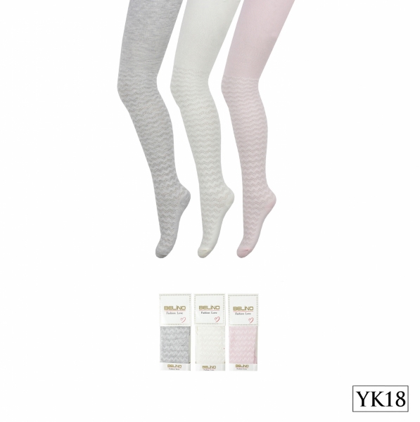 Колготки детские YK-18 Belino Ажурные  АССОРТИ