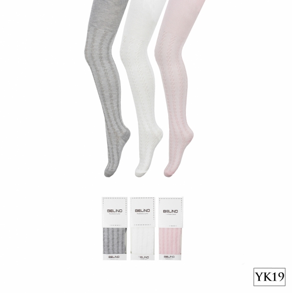 Колготки детские YK-19 Belino Ажурные АССОРТИ