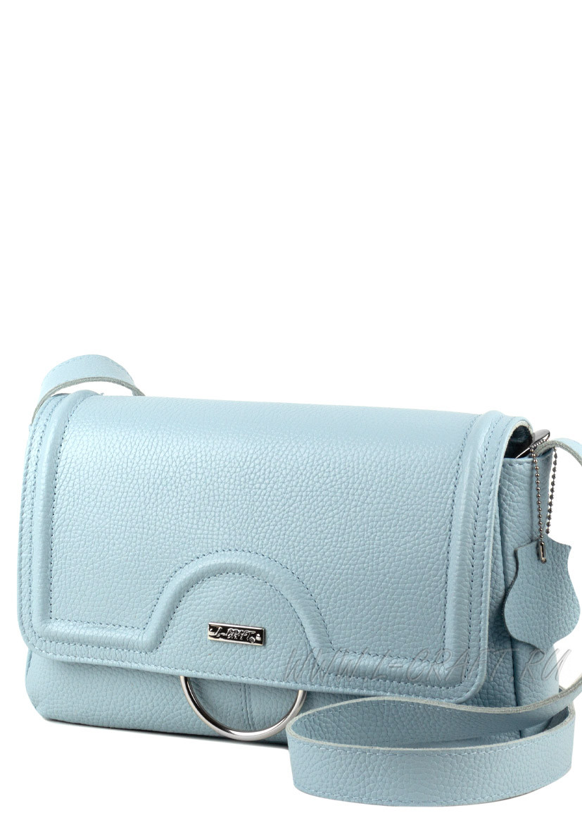 Модель №L108 | кожа | гладкий | голубой | К418-21 | 28575