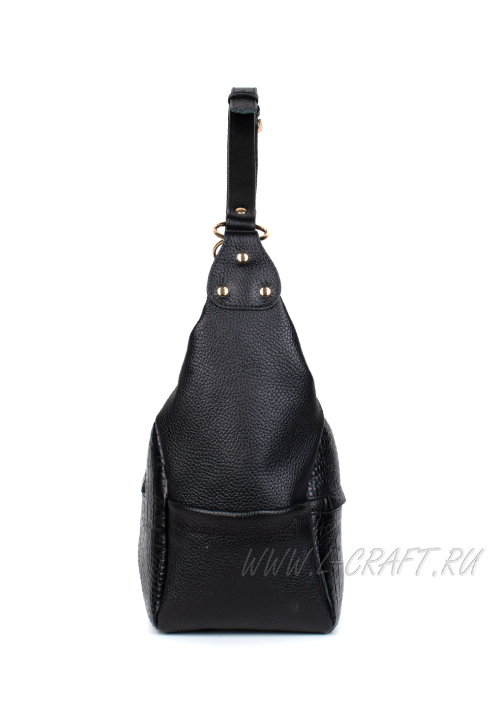 Модель №L79 | кожа | крокодил | черный | К209-1 | 30048
