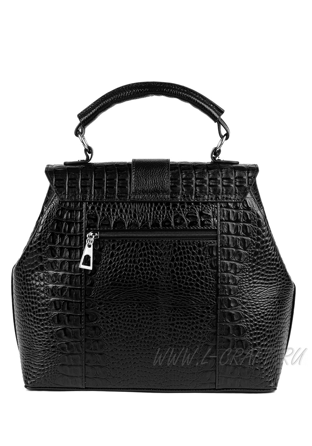 Модель №L117 | кожа | крокодил | черный | К209-1 | 26738