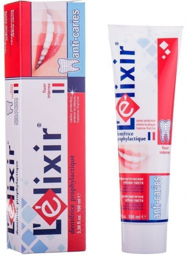 Зубная паста Профилактическая Anti-caries L'Elixir, 50 мл