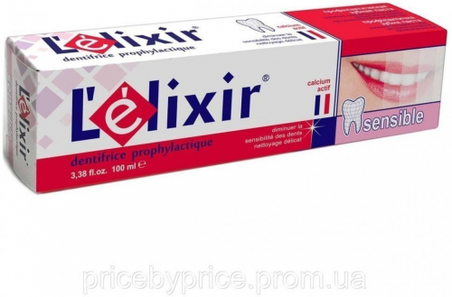 Зубная паста Профилактическая Sensible L'Elixir, 50 мл