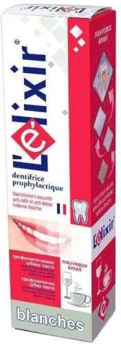 Зубная паста Профилактическая blanches L'Elixir 50 мл