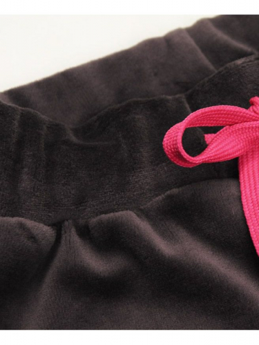 Серые брюки для девочки 7425-ДС18