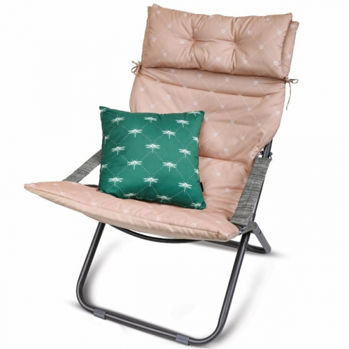 Кресло-шезлонг Haushalt ННК6/ВМ Бамбук со съемным матрасом и декор подушкой оптом