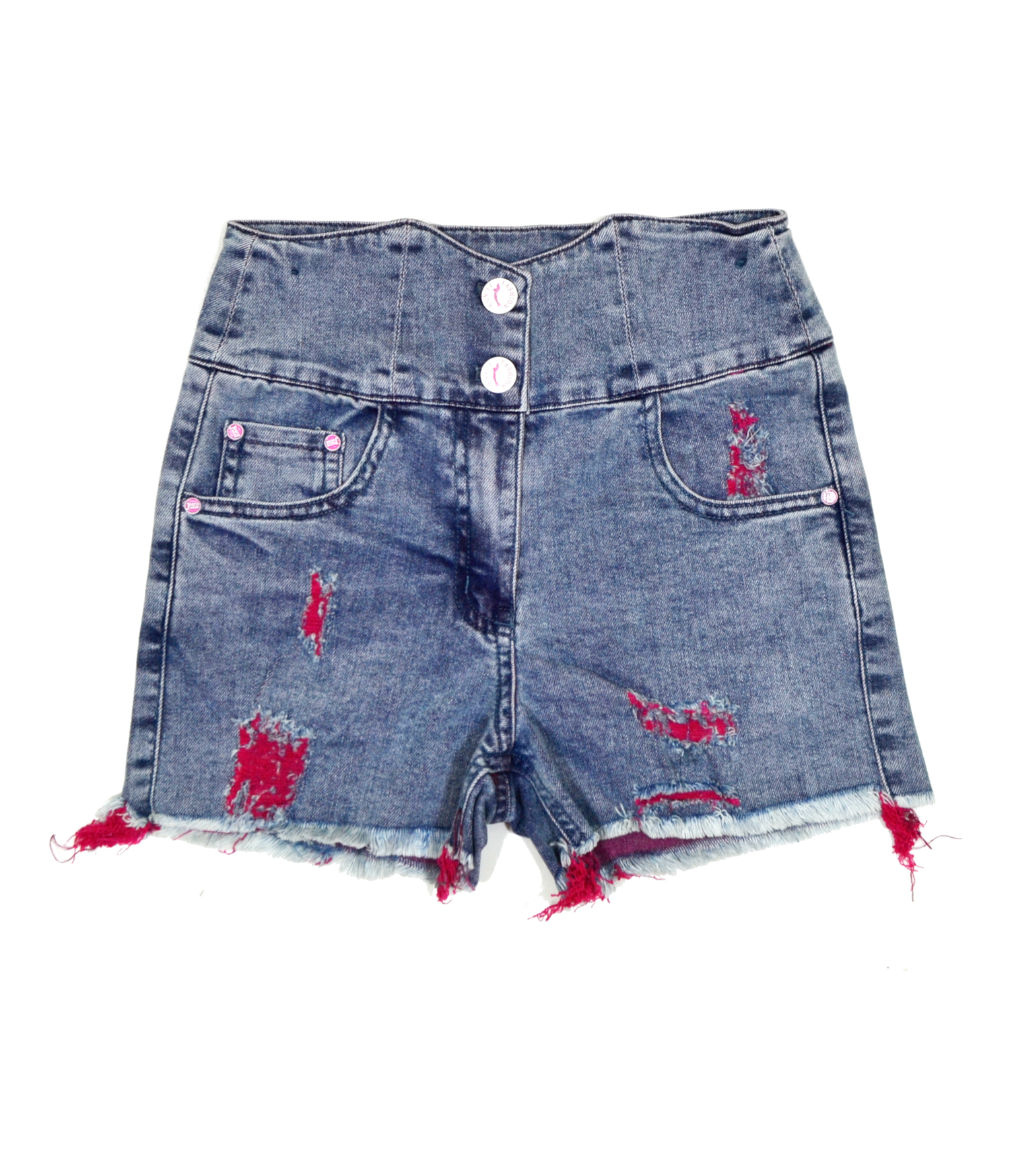 Шорты Colabear 185342 Синий/Малиновый