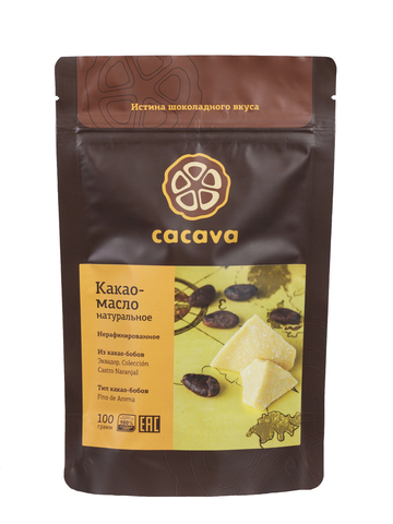 Какао-масло натуральное нерафинированное (Эквадор)