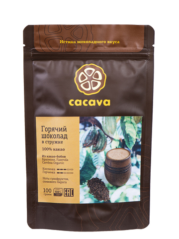 Горячий шоколад (Бразилия, Fazenda Camboa), 100% какао