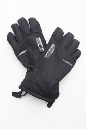 Чёрные перчатки WATERPROOF Insulated Glove - Mountain