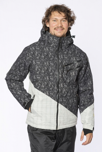 Стильная куртка с принтом SNOWBOARDS - Burton