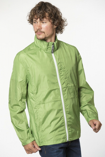 Светло-зеленая тонкая куртка с капюшоном - Tom Tailor