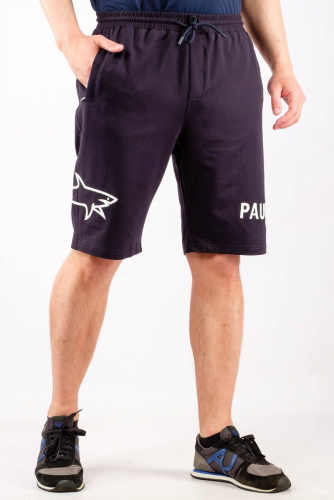 Трикотажные шорты с фирменным лого - Paul & Shark