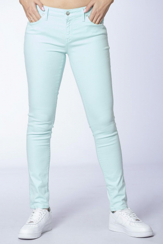 Стильные джинсы бирюзового цвета - Tommy Hilfiger