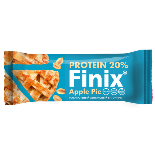 Finix Финиковый батончик с протеином, арахисом и яблоком 