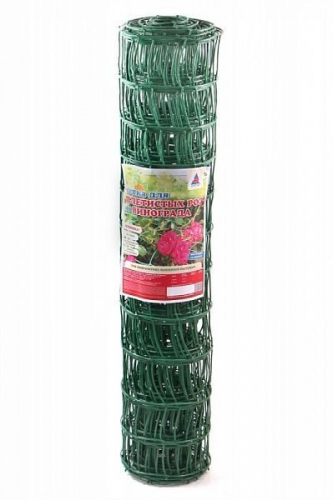 Сетка для плетистых роз 5 м (зеленая)