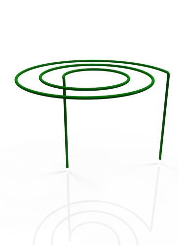 Опора держатель для клубники металлический «Спираль», D=25 см